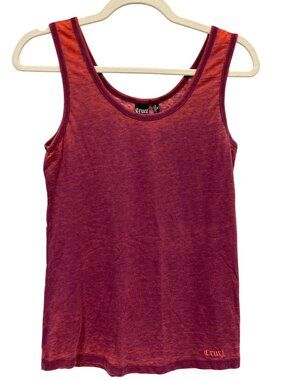 Cruel Tank Top Medium Sleeveless Scoop Neck Cotton Blend Casul Layering NEW